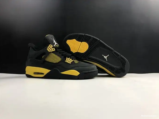 MaikeSneakers Thunder Air 308497-008 Jordan 4 Retro 0524